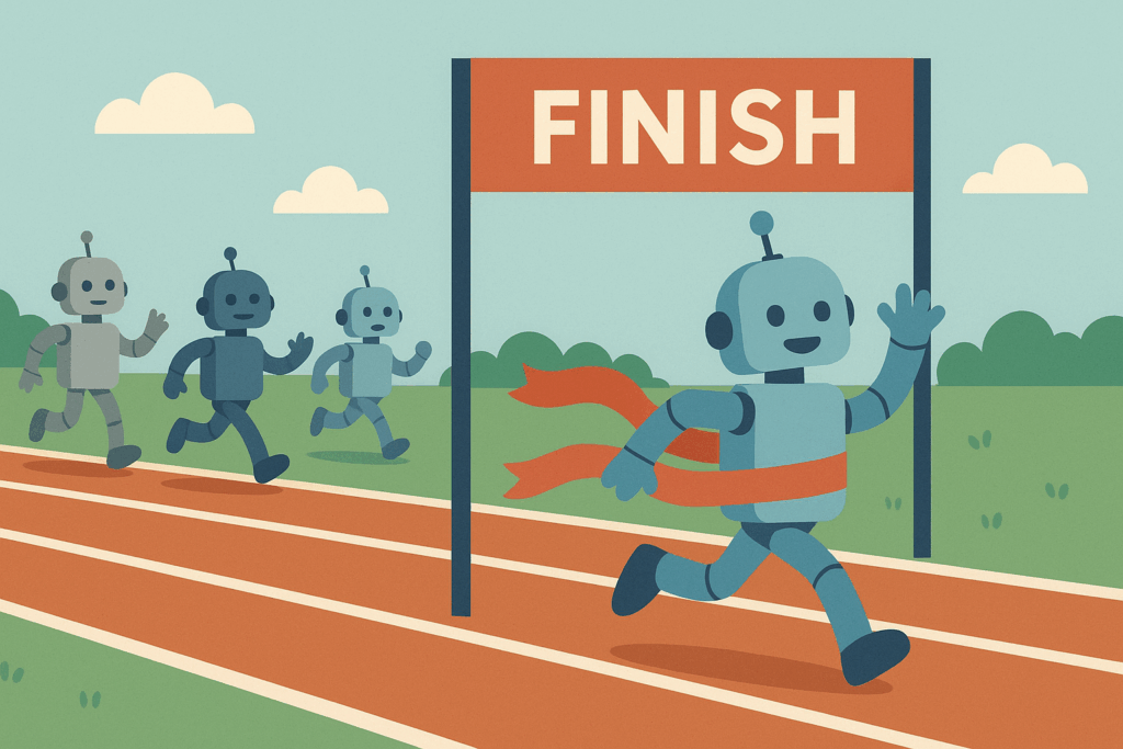 AI - Robots Running a Race