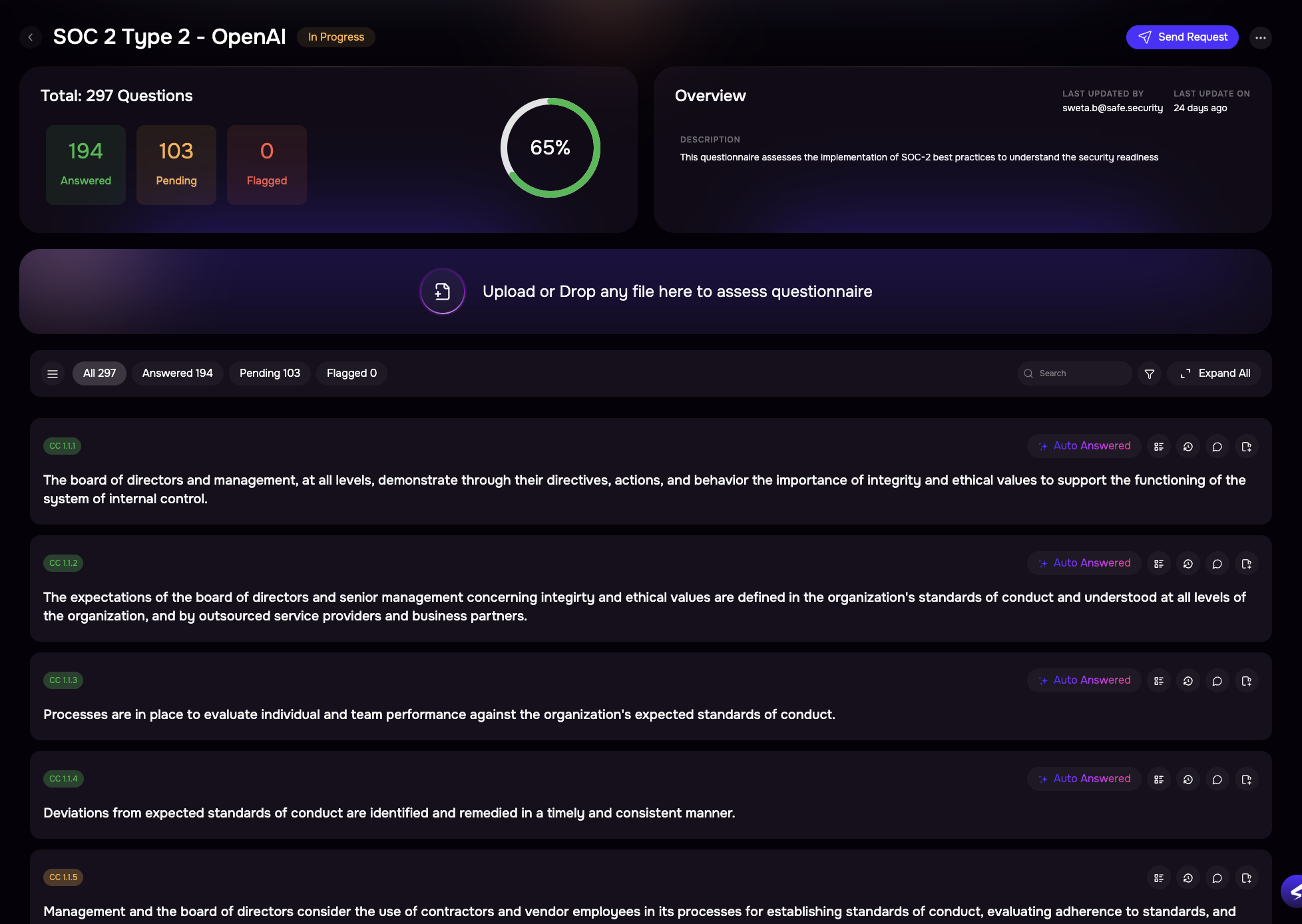 Accelerate & easily scale vendor onboarding & assessment