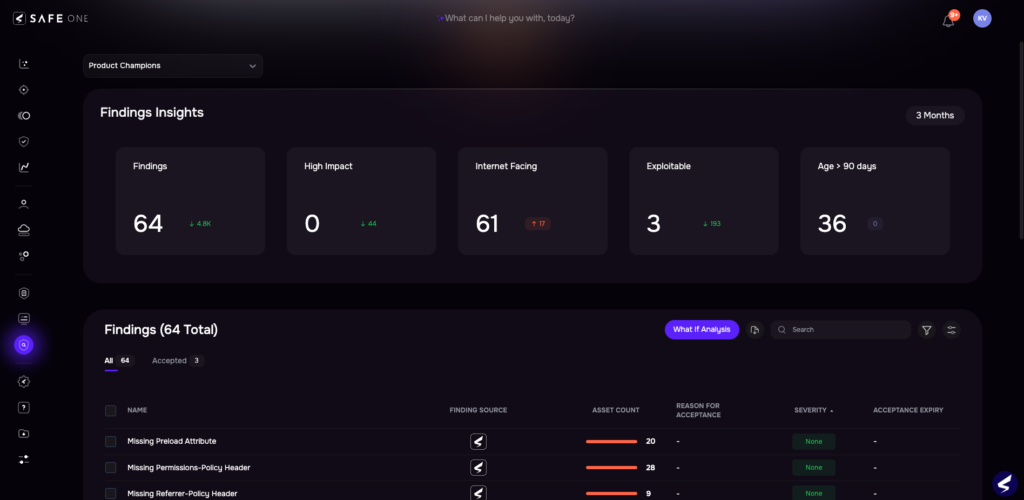 SAFE One Vulnerabilities Tracking