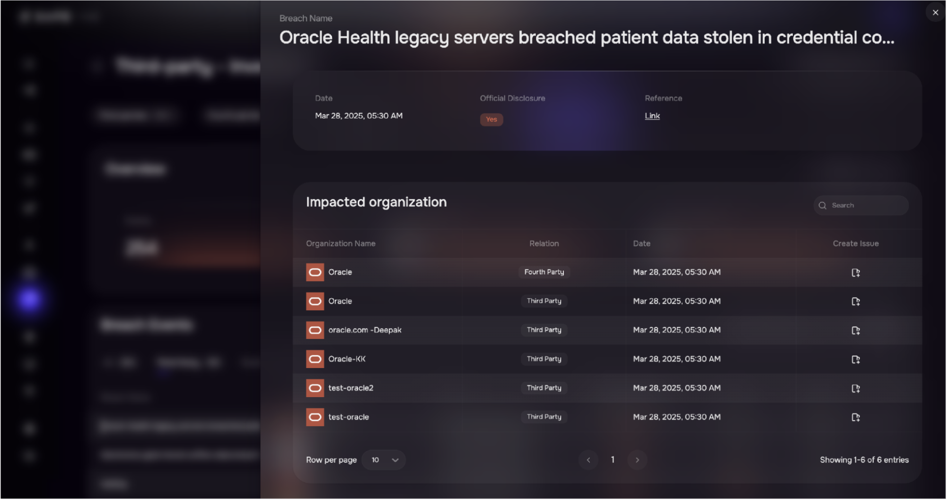 Third Party Breach Detection and Notifications with SAFE TPRM
