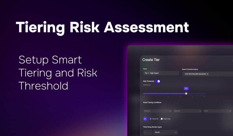 Setup Smart Tiering and Risk Threshold