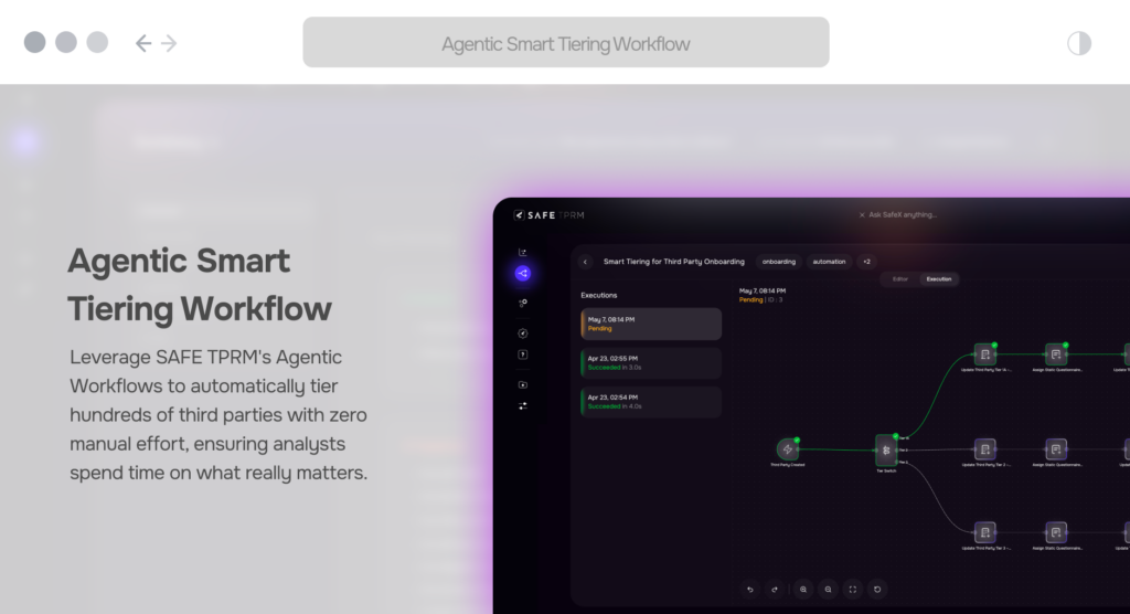 SAFE TPRM Interactive Arcade Video for Smart Tiering