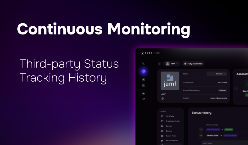 Third-party Status Tracking History