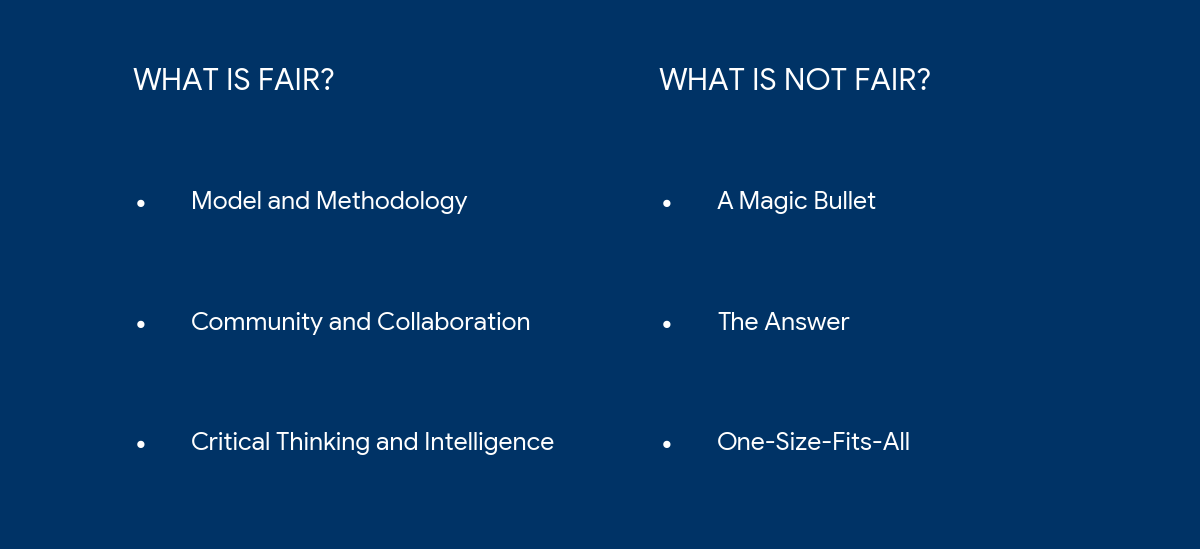Fair Model With Example Finding Our North Star: Community and Collaboration at FAIRCON25 - Safe ...