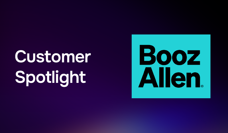 Booz Allen Customer Spotlight   thumbnail